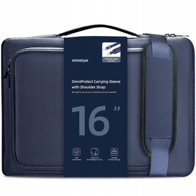 INNOSTYLE OmniProtect vodootporna torba s remenom za prijenosno računalo od 15,6–16"